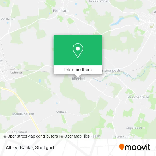 Карта Alfred Bauke