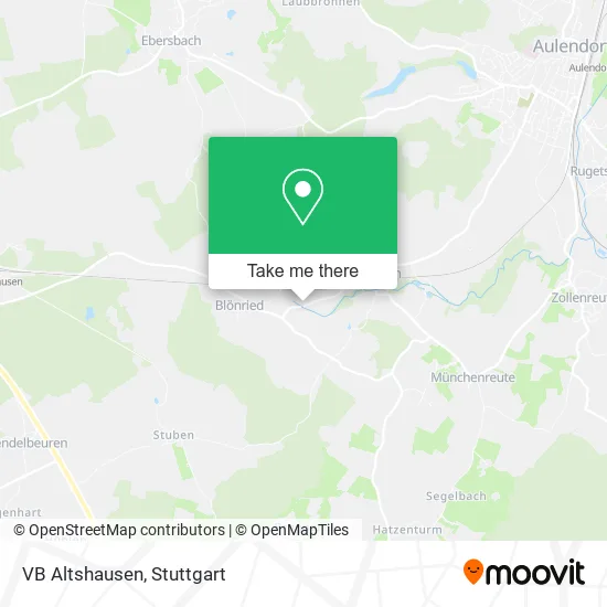 VB Altshausen map
