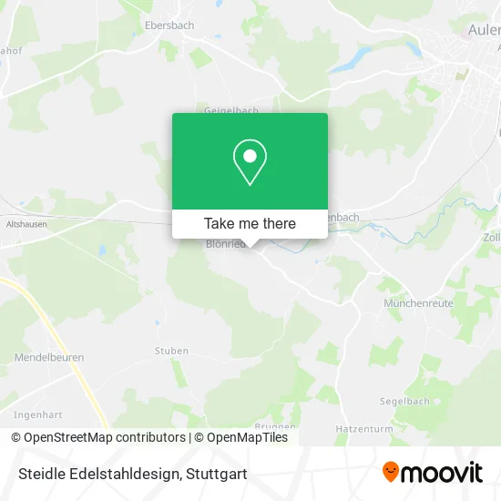 Steidle Edelstahldesign map