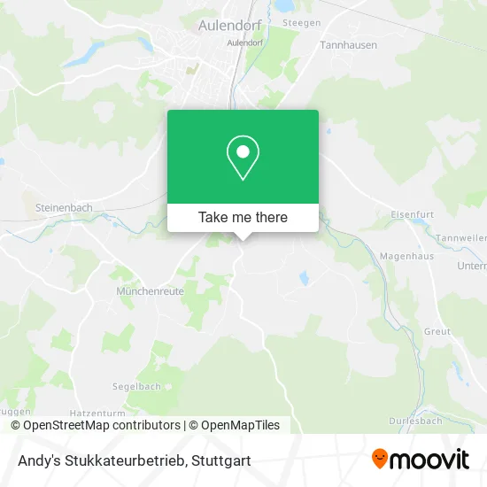 Карта Andy's Stukkateurbetrieb