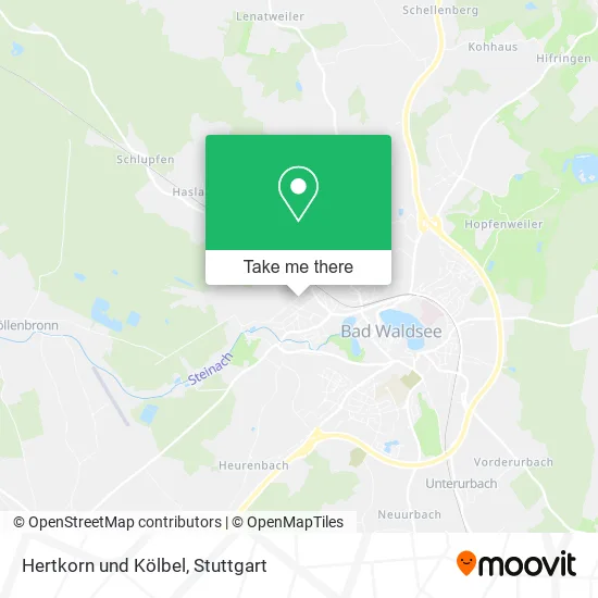 Карта Hertkorn und Kölbel