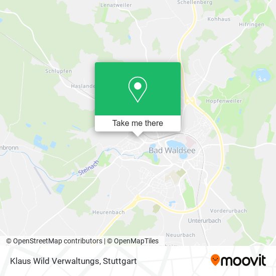 Карта Klaus Wild Verwaltungs