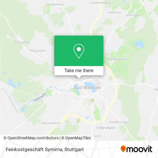 Карта Feinkostgeschäft Symirna