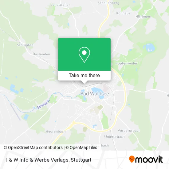 Карта I & W Info & Werbe Verlags