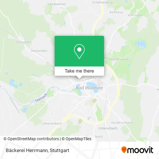 Карта Bäckerei Herrmann