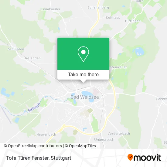 Карта Tofa Türen Fenster