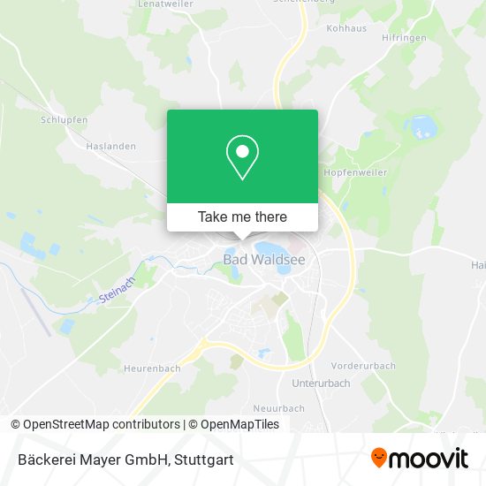 Bäckerei Mayer GmbH map