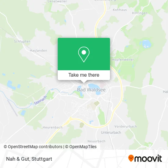 Карта Nah & Gut