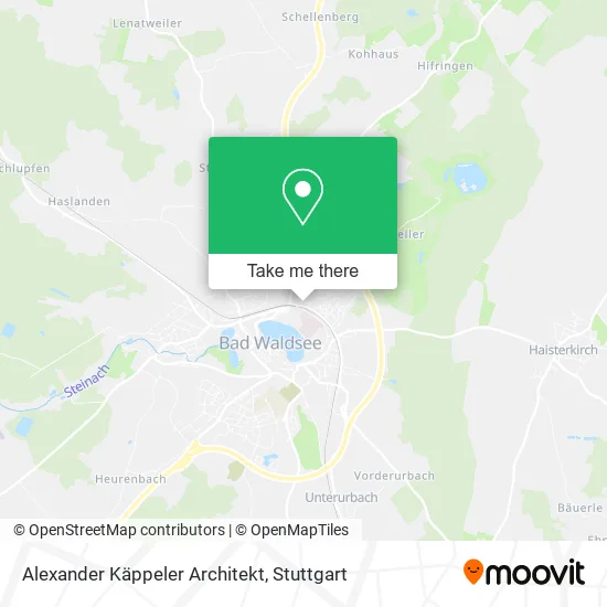 Карта Alexander Käppeler Architekt