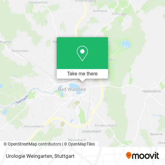 Карта Urologie Weingarten