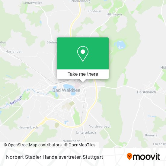 Norbert Stadler Handelsvertreter map