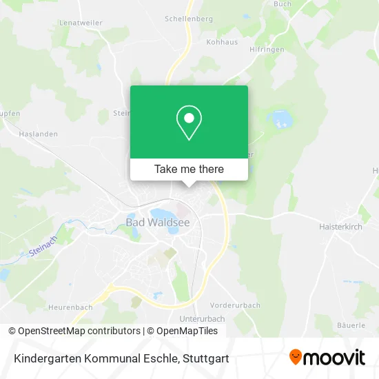 Карта Kindergarten Kommunal Eschle