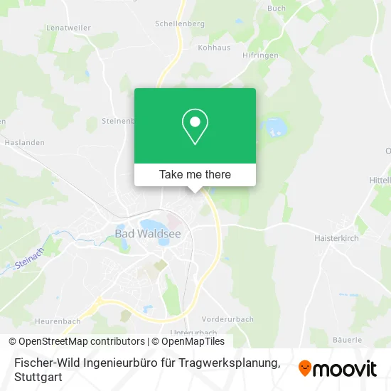 Карта Fischer-Wild Ingenieurbüro für Tragwerksplanung