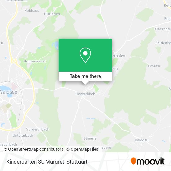 Kindergarten St. Margret map