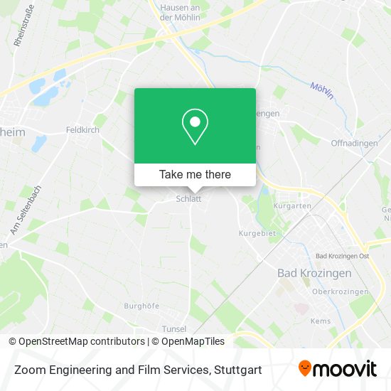 Zoom Engineering and Film Services map