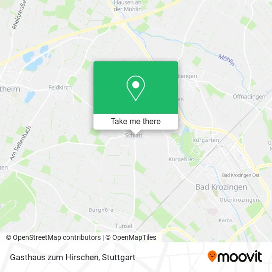 Карта Gasthaus zum Hirschen