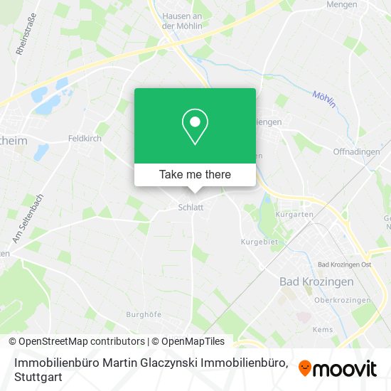 Immobilienbüro Martin Glaczynski Immobilienbüro map
