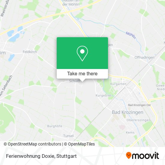 Ferienwohnung Doxie map