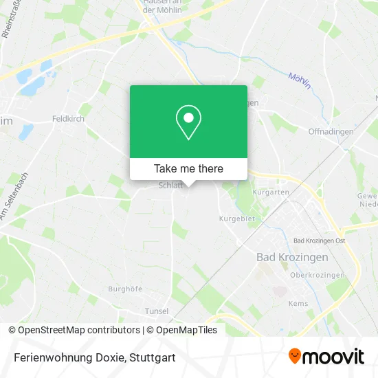 Карта Ferienwohnung Doxie