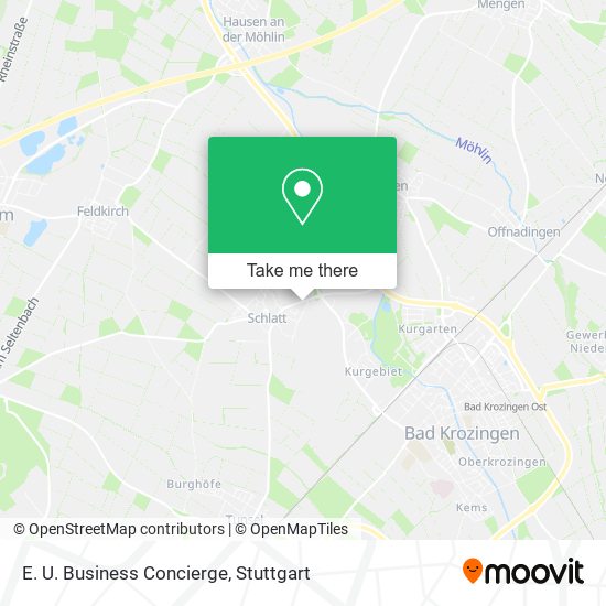 E. U. Business Concierge map