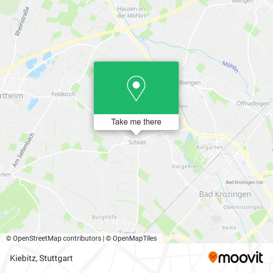 Карта Kiebitz
