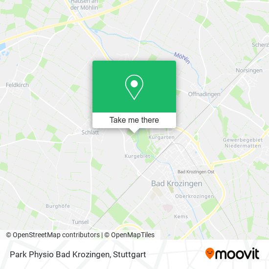 Park Physio Bad Krozingen map