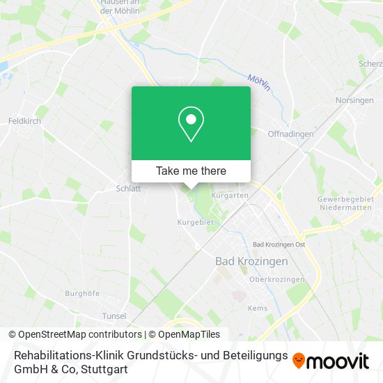 Rehabilitations-Klinik Grundstücks- und Beteiligungs GmbH & Co map