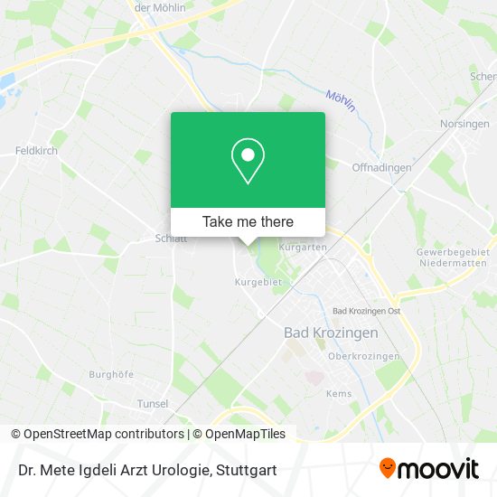 Карта Dr. Mete Igdeli Arzt Urologie