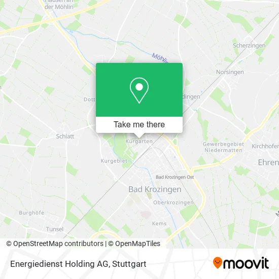 Карта Energiedienst Holding AG