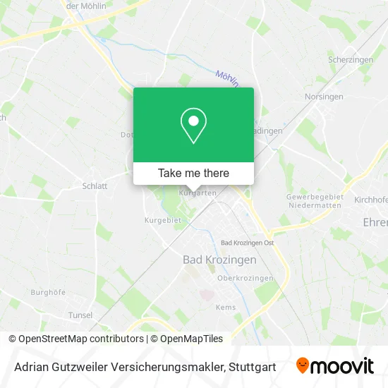 Карта Adrian Gutzweiler Versicherungsmakler