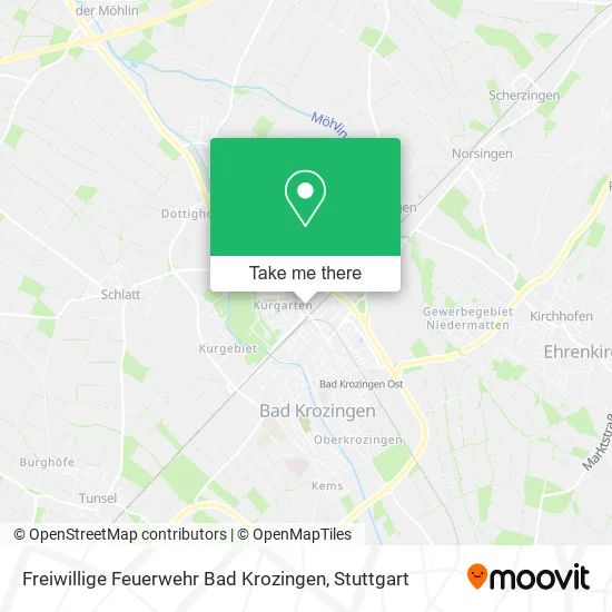 Карта Freiwillige Feuerwehr Bad Krozingen