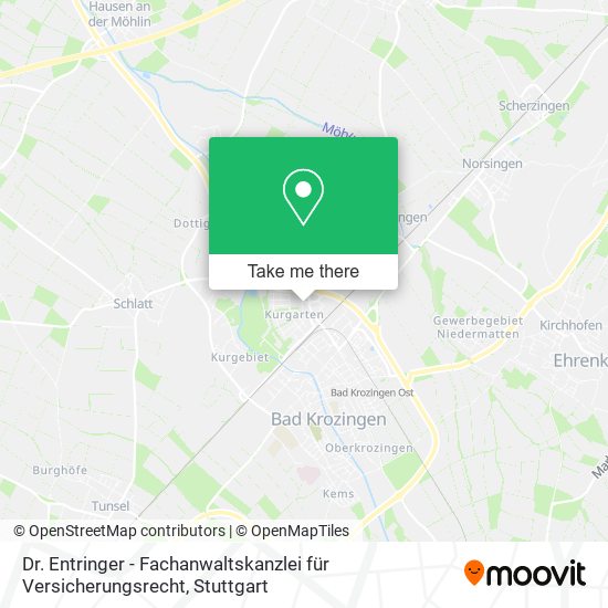 Dr. Entringer - Fachanwaltskanzlei für Versicherungsrecht map