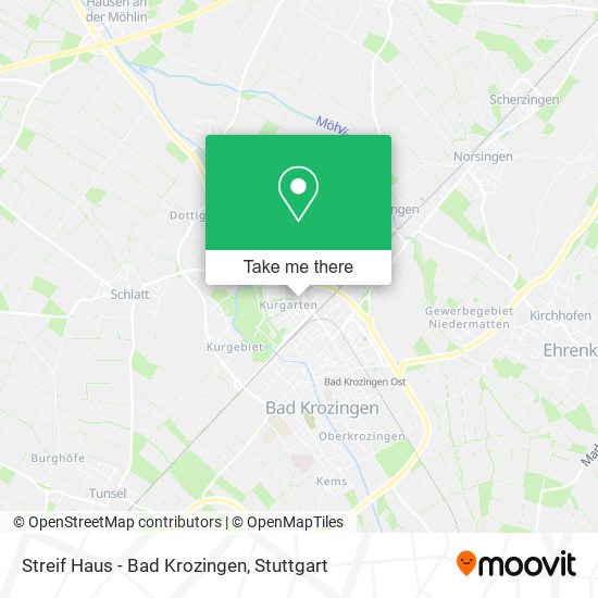 Streif Haus - Bad Krozingen map