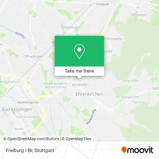 Карта Freiburg I Br