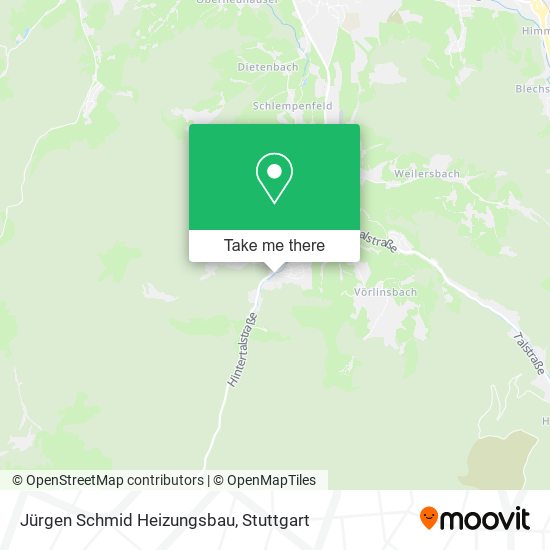 Jürgen Schmid Heizungsbau map