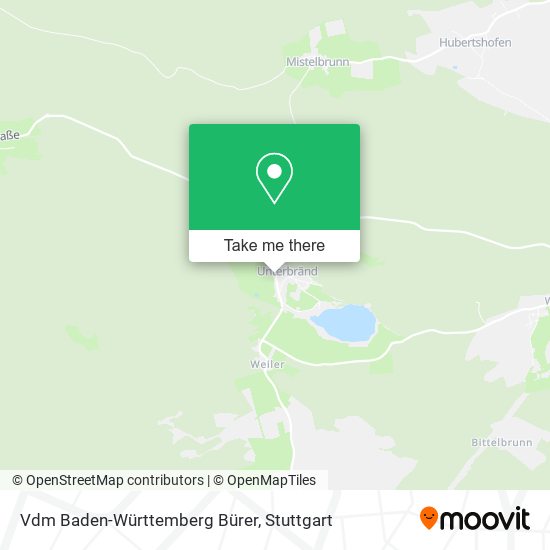 Vdm Baden-Württemberg Bürer map