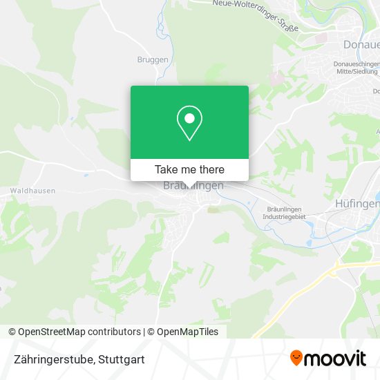 Карта Zähringerstube