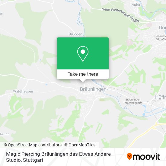 Magic Piercing Bräunlingen das Etwas Andere Studio map