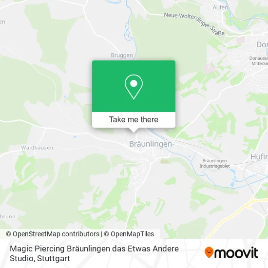Карта Magic Piercing Bräunlingen das Etwas Andere Studio