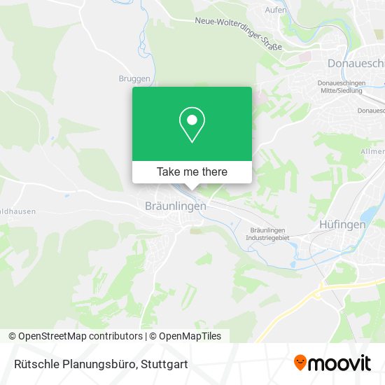 Rütschle Planungsbüro map
