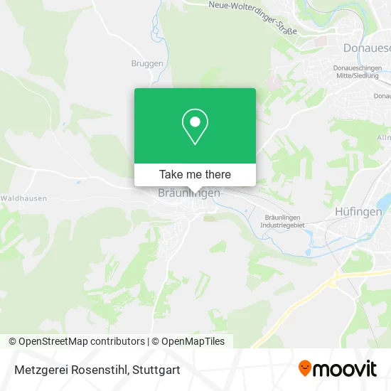 Карта Metzgerei Rosenstihl