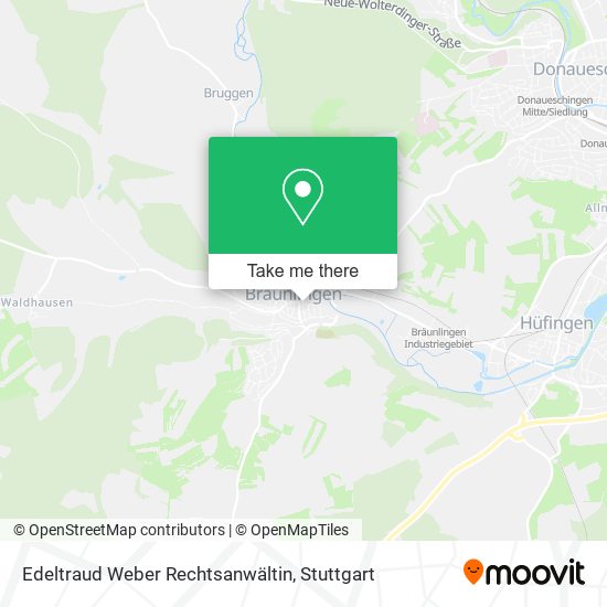 Edeltraud Weber Rechtsanwältin map