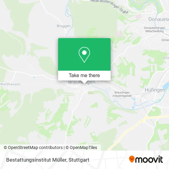 Карта Bestattungsinstitut Müller