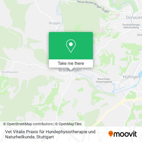 Vet Vitalis Praxis für Hundephysiotherapie und Naturheilkunde map