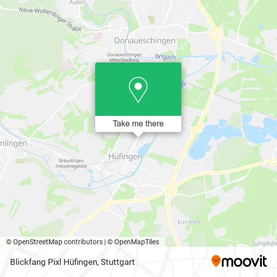Карта Blickfang Pixl Hüfingen