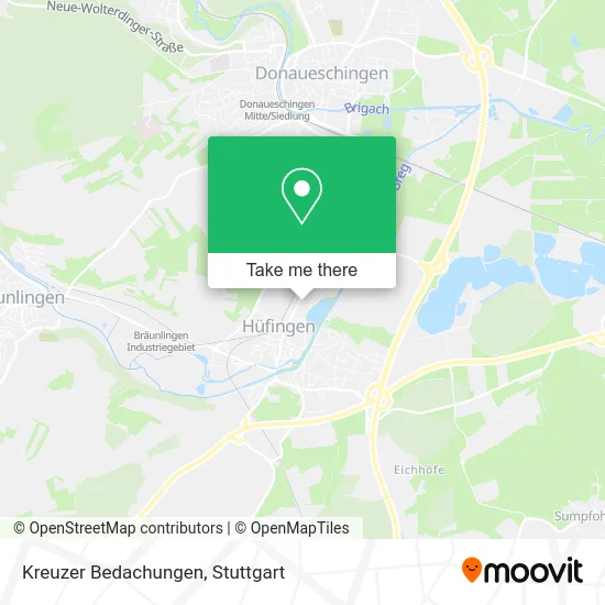 Карта Kreuzer Bedachungen