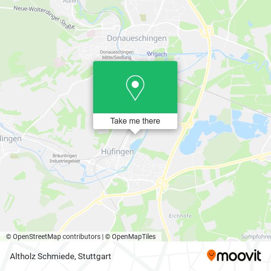 Altholz Schmiede map