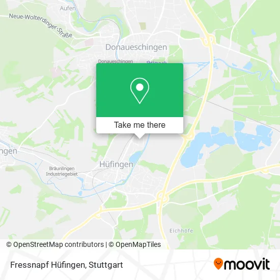 Карта Fressnapf Hüfingen