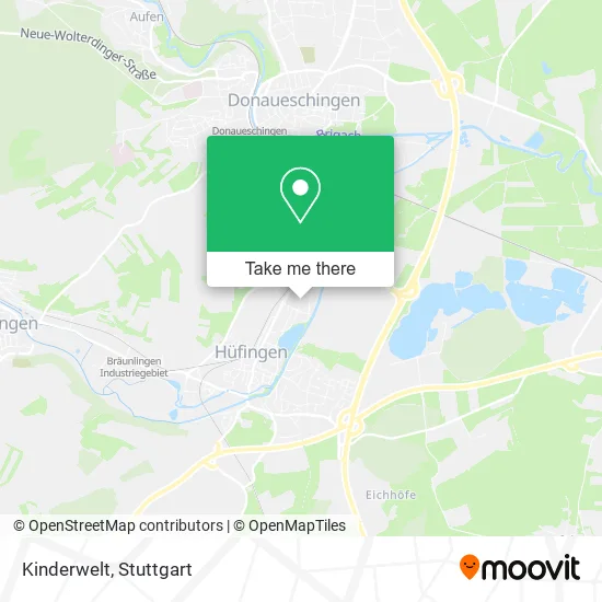 Карта Kinderwelt