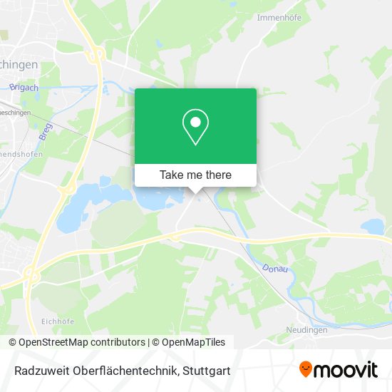 Radzuweit Oberflächentechnik map